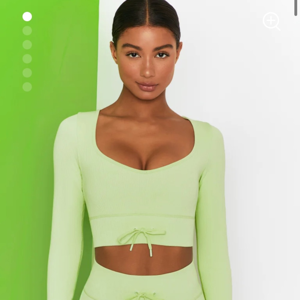 Bo+Tee workout set in Lime